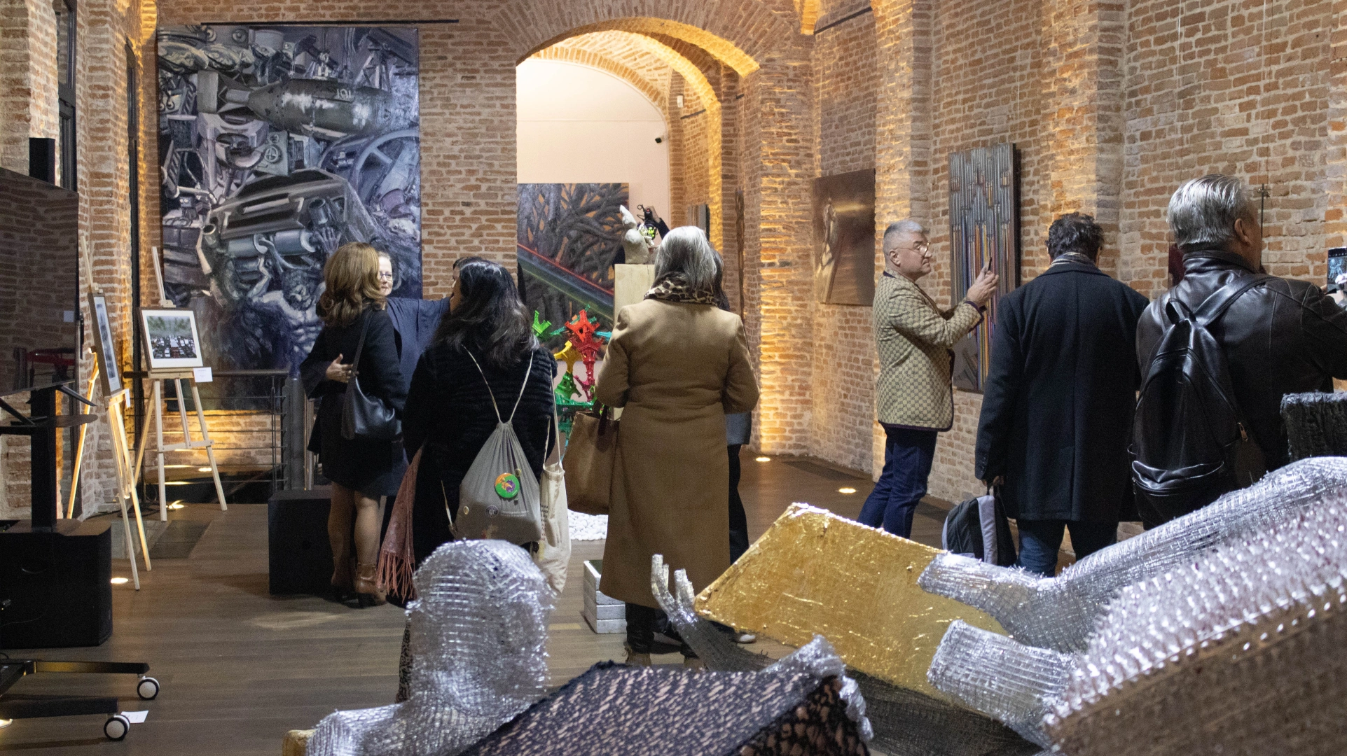 Vernisaj Nature Humaine Cornel Barsan ARCUB5